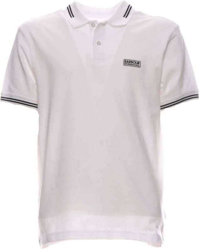 Barbour Mml0975Wh11 T-Shirt en Polo White Heren