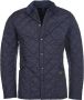 Barbour Moderne gewatteerde jas met geribbelde kraag en drukknoopsluiting Blauw Heren - Thumbnail 4