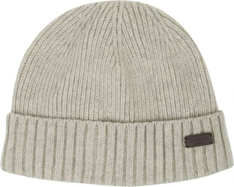 Barbour Grijze Wollen Gebreide Hoed voor Heren Grijs Heren - Foto 5