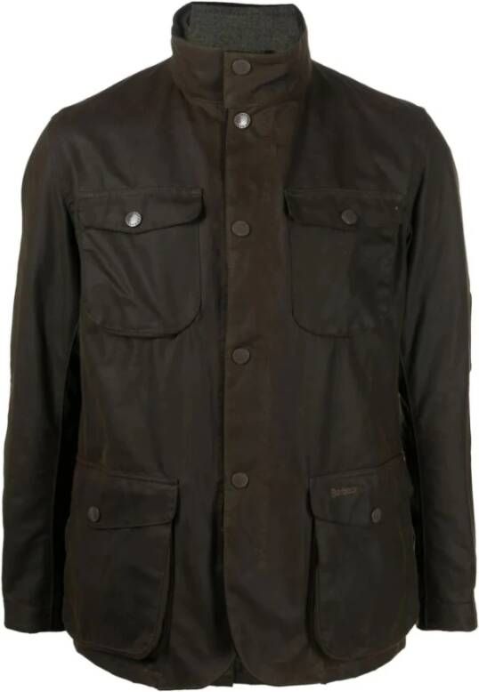 Barbour Ogston WAX JAS Stijlvol en Functioneel Groen Heren