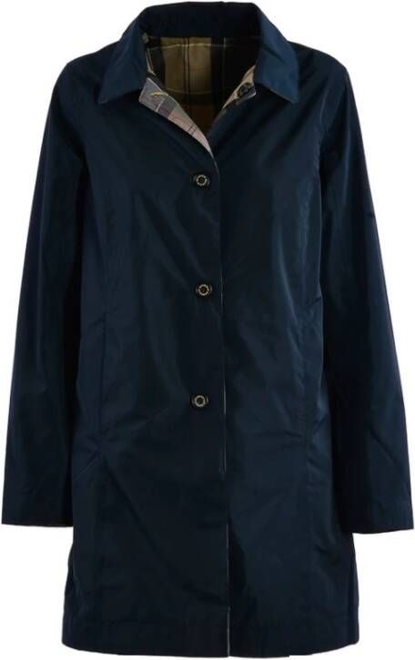 Barbour Omkeerbare Blauwe Waterdichte Jas Blauw Heren