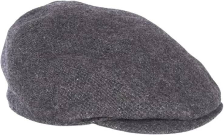 Barbour Opvouwbare Cheviot Tweed Hoed Grijs Unisex