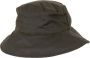 Barbour Opvouwbare katoenen hoed met landelijke inspiratie Green - Thumbnail 1