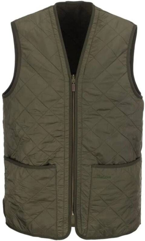 Barbour Gewatteerd Gilet voor Laagjes Green Heren