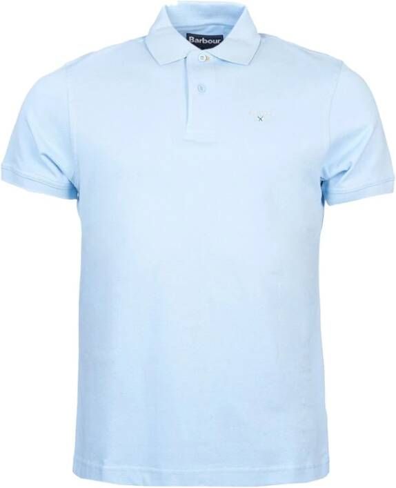 Barbour Celeste Sports Polo Shirt Blauw Heren