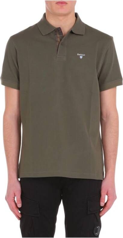 Barbour Poloshirt Groen Heren