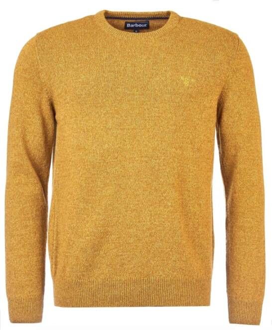 Barbour Gele Sweaters Klassiek Design Hoge Kwaliteit Yellow Heren