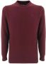Barbour Luxueus Zachte Wollen Trui Red Heren - Thumbnail 3