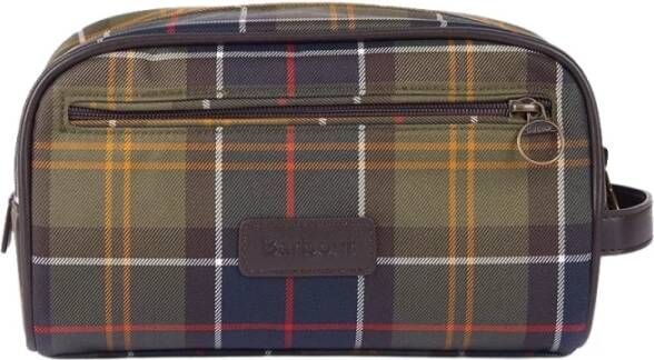 Barbour Schoudertassen Rugzakken met Tartan Patroon Bruin Unisex
