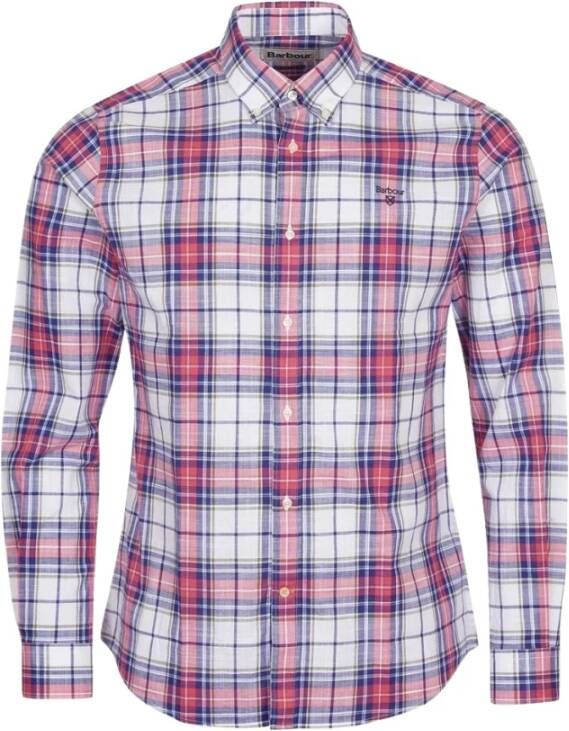 Barbour Geruite Katoenen Overhemd Multicolor Heren
