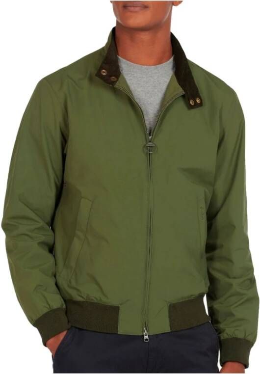 Barbour Slim Fit Bomberjack Groen Heren