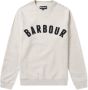 Barbour Sportief Comfort Crew Sweatshirt Beige Heren - Thumbnail 1