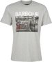 Barbour Steve McQueen Carter Grey-M T-Shirt Grijs Heren - Thumbnail 1