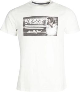 Barbour Steve McQueen Legend T-Shirt Wit-M Wit Heren