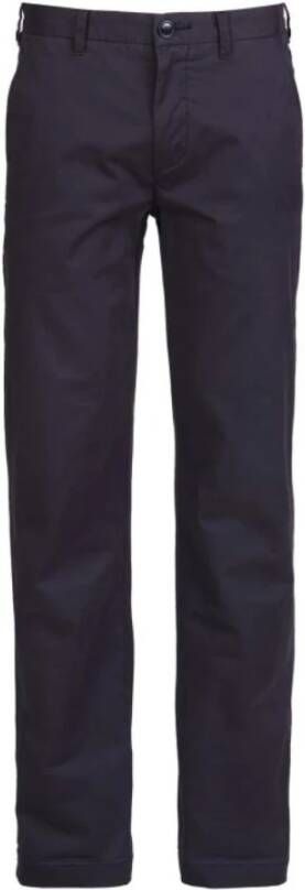 Barbour Stretch-katoenen Twill Chinos Blauw Heren