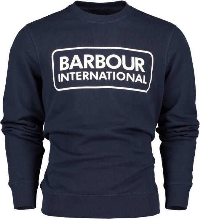 Barbour Sweatshirt Blauw Heren