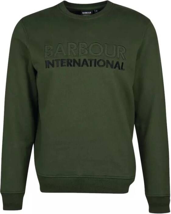 Barbour Sweatshirt Groen Heren