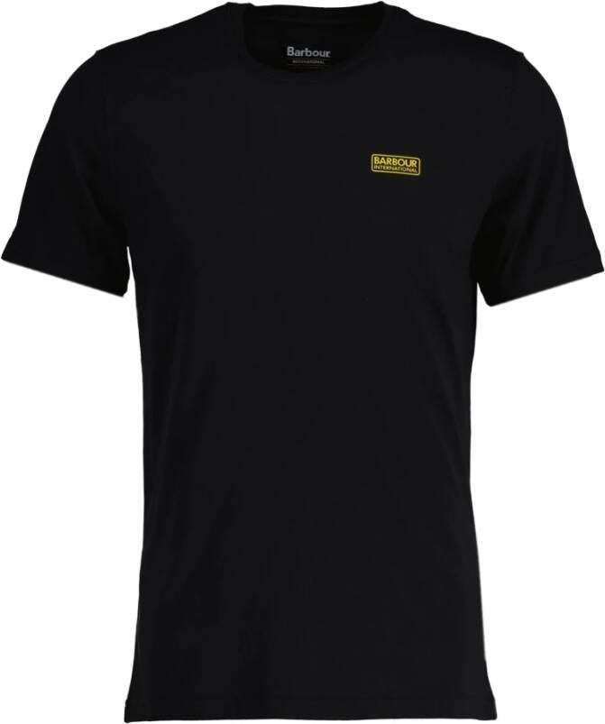Barbour T-Shirt Klassieke Stijl SEO Vriendelijk Zwart Heren