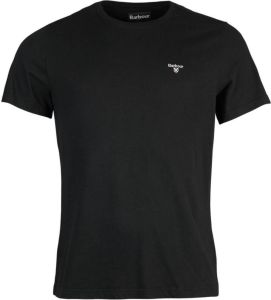 Barbour T-Shirt Klassieke Stijl Zwart Heren