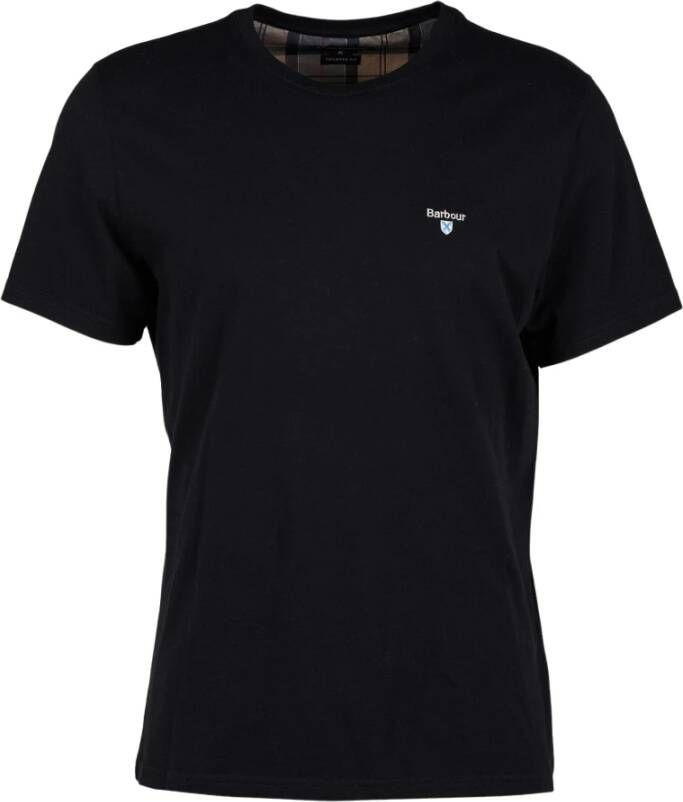 Barbour T-shirt Zwart Heren