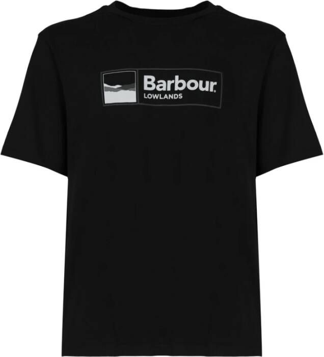 Barbour T-shirt Zwart Heren