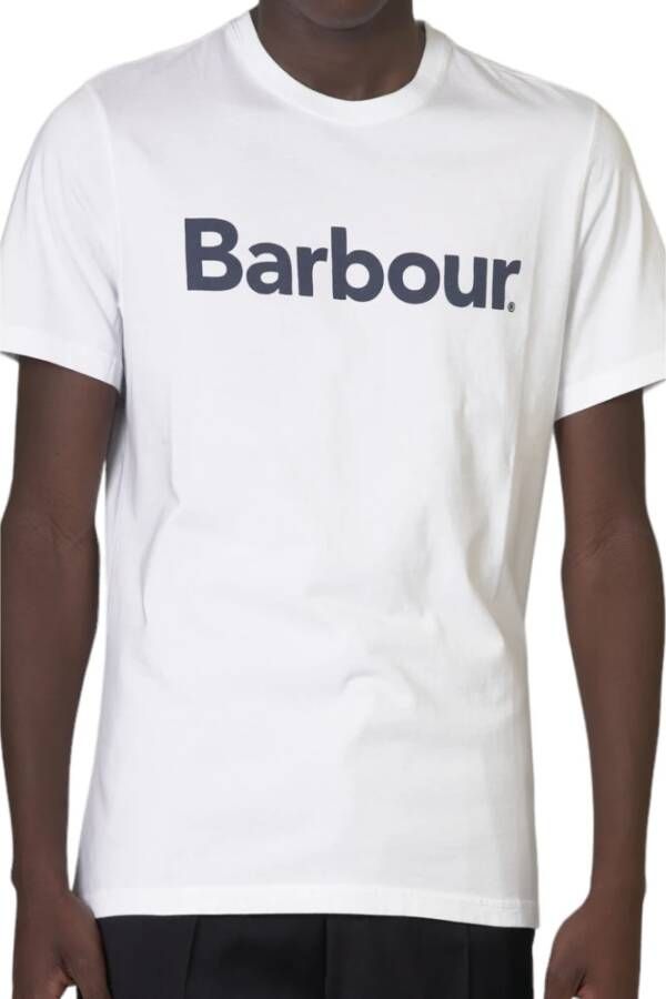 Barbour T-Shirts Wit Heren