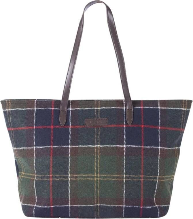 Barbour Tote Bags Blauw Dames