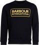 Barbour Trainingsshirt Zwart Heren - Thumbnail 1