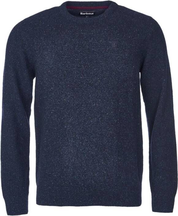 Barbour trui Tisbury Blauw Heren
