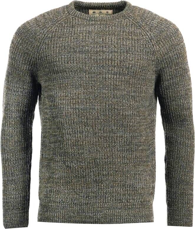 Barbour Regular fit gebreide pullover van pure wol