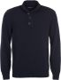 Barbour Essentiële herentrui met hoge kraag knoop- en ritssluiting Blauw Heren - Thumbnail 1