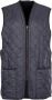 Barbour Veelzijdig Gewatteerd Vest Zip-In Liner Marineblauw Blauw Heren - Thumbnail 1