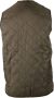 Barbour Groene gewatteerde trui met fleece voering en contrasterend logo borduursel Groen Heren - Thumbnail 2
