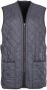 Barbour Veelzijdig Gewatteerd Vest Zip-In Liner Marineblauw Blauw Heren - Thumbnail 1
