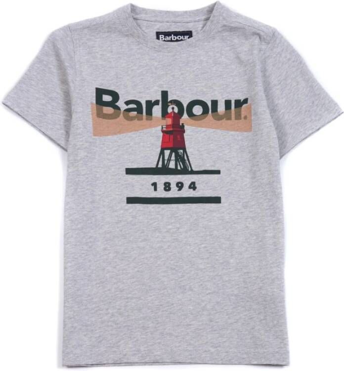 Barbour Vintage Beacon 94 T-Shirt Grijs Heren