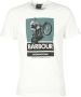 Barbour Vintage Fotografische Print T-Shirt White Heren - Thumbnail 1