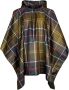 Barbour Waterdichte Tartan Poncho voor Mannen en Vrouwen Meerkleurig Dames - Thumbnail 1