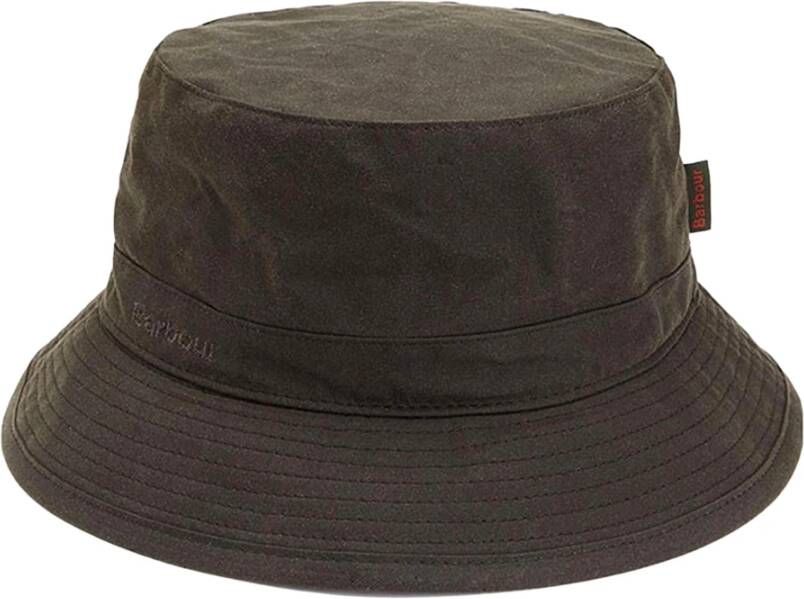 Barbour Wax sportieve hoed in olijf Bruin Unisex