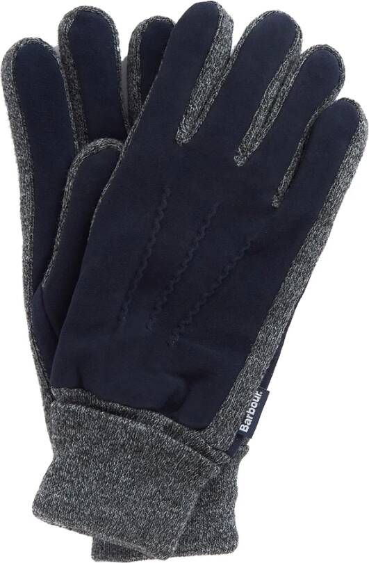 Barbour Zachte en warme handschoenen Blauw Heren