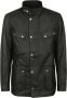 Barbour Zwarte Duke Waxjas Zwart Heren - Thumbnail 1