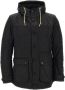 Barbour Moderne getailleerde gewaxte katoenen parka Black Heren - Thumbnail 1