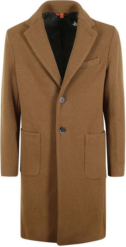 Barena Venezia Men Clothing Jackets Coats Brown Aw22 Bruin Heren