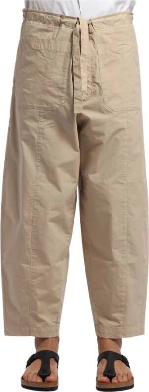Barena Venezia Large trousers with pocket pockets and pockets Beige Heren