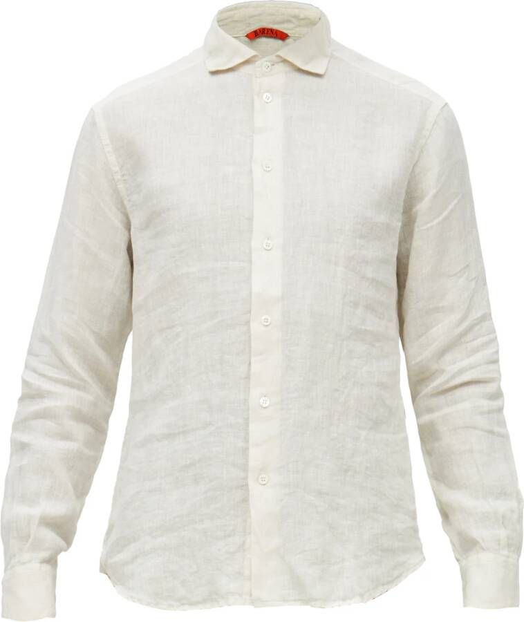 Barena Venezia Linen shirt Wit Heren