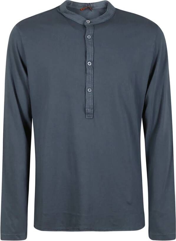 Barena Venezia Men Clothing T-Shirts Polos Grey Aw22 Grijs Heren