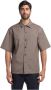 Barena Venezia Short Sleeve Shirts Beige Heren - Thumbnail 1