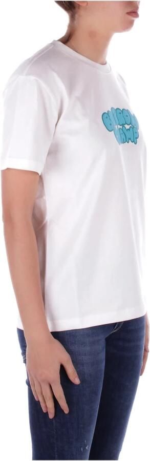 Barrow Witte Crew Neck T-shirt Print Italië White - Foto 6