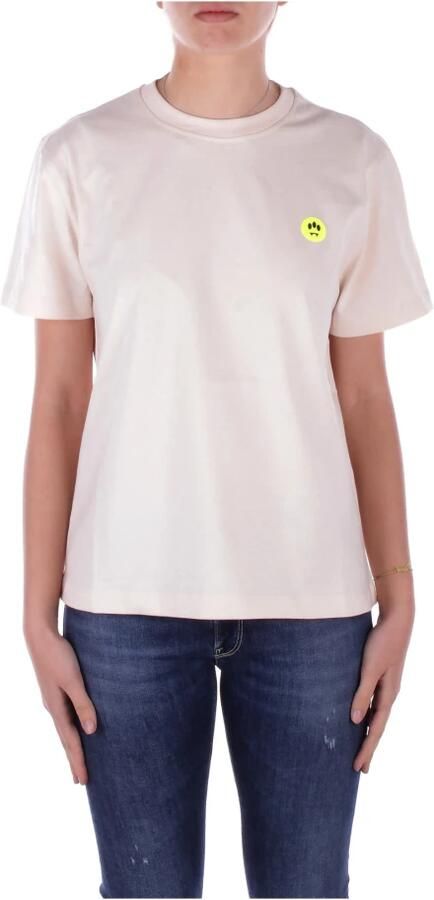 Barrow Vanilla Jersey T-Shirt Beige