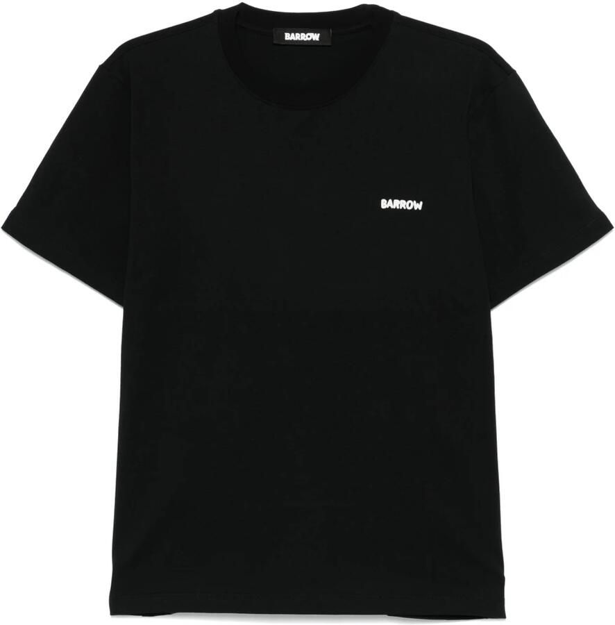Barrow T-shirt met ronde hals en berenprint Black - Foto 4