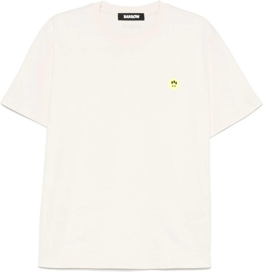 Barrow Vanilla Jersey T-Shirt Beige - Foto 4